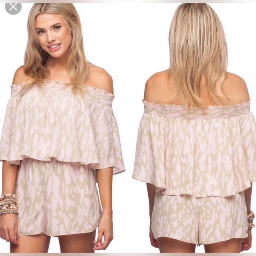 Buddy Love Strapless Romper